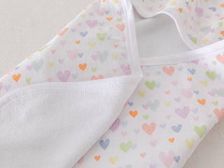 Confetti Heart Hooded Bath Towel