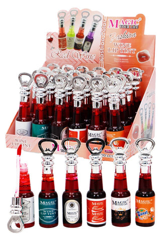 Wine Bottle Opener Matte Novelty Lip Gloss