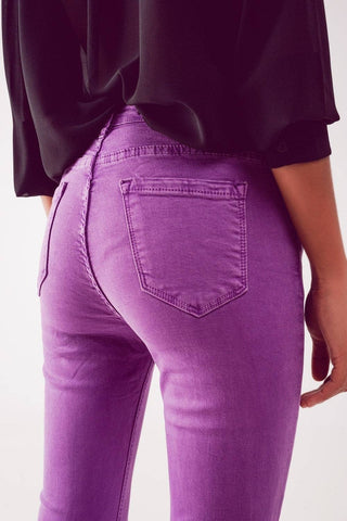 Spring Fling Jean in Purple