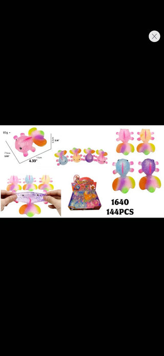 Sugar Squeeze Glitter Goldfish Toy