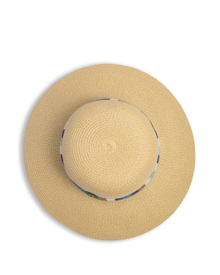 Balos Sun Hat   Natural/Blue   One Size