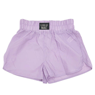 LM-KSH-1000-SHORT LAVENDER KIDS SOLID SHORT: LAVENDER / Youth Medium