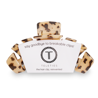 Classic Hair Clip | Large | Blonde Tortoise