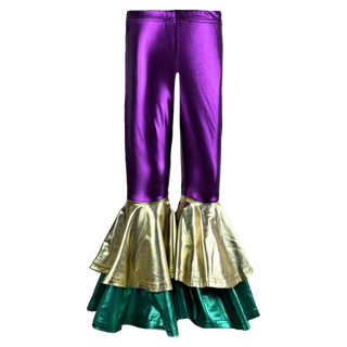 MARDI GRAS bell leggings youth