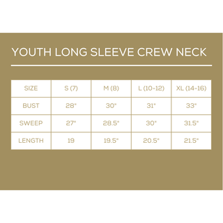 Youth Nutcracker Waltz Long Sleeve Crew Neck T-Shirt   XLight Pink/Multi   -Asst.: Small (6-7)