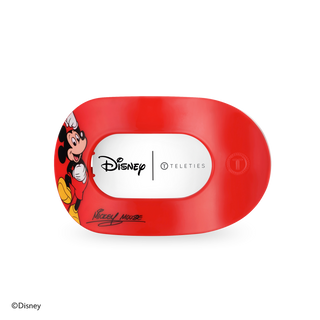 Flat Round Hair Clip | Medium | Mickey Mouse