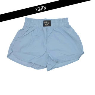 LM-KSH-1000- LIGHT BLUE KIDS SOLID SHORT: LIGHT BLUE