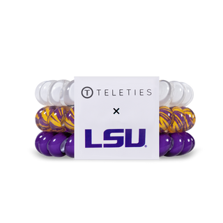 Spiral Hair Coils | Large | LSU Hair Ties