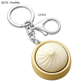 Fun Doh Dumpling Light-Up Click Fidget Keychain -