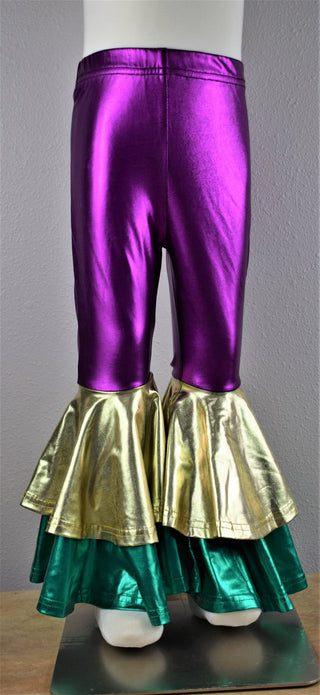 MARDI GRAS bell leggings youth