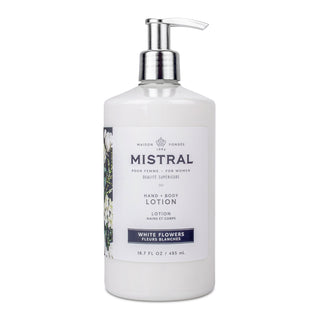 Mistral hand and body lotion white flowers