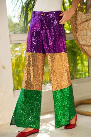 Sequins pants