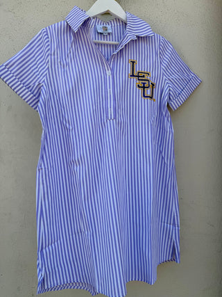 LSU LOGO DRESS (TRADEMARKED