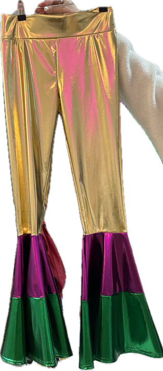 Mardi Gras bell bottoms (adults)