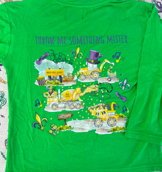 Belle Cher super soft boy Mardi Gras shirt