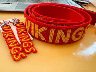 Vikings beaded earrings