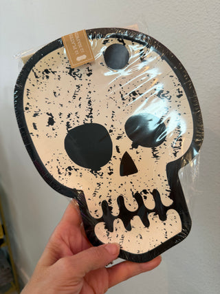 Mudpie Halloween paper plate and napkin set