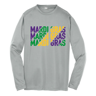 Dry fit Mardi Gras long sleeve