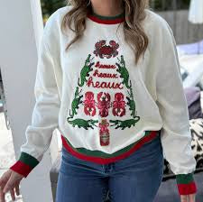Cajun Christmas sweater