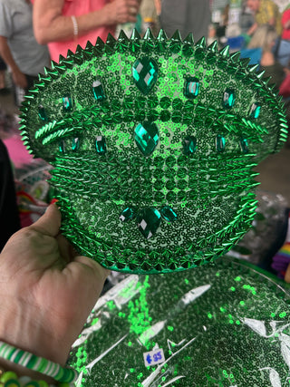 Green conductor hat