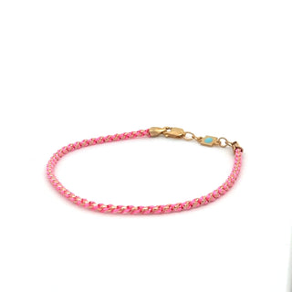 Hope together bracelet  hot pink