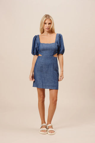 Rylee Jean soft denim dress