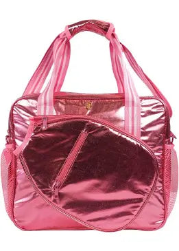 Metallic pink or white  pickleball bag