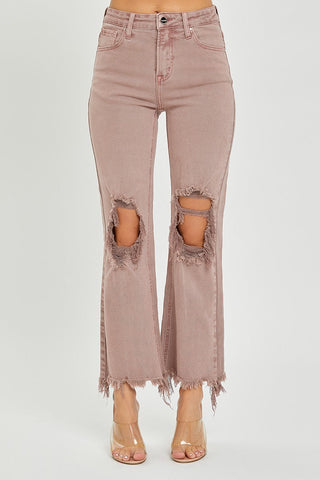 Mauve jeans