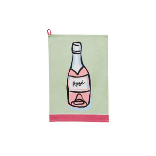Rose hand towel
