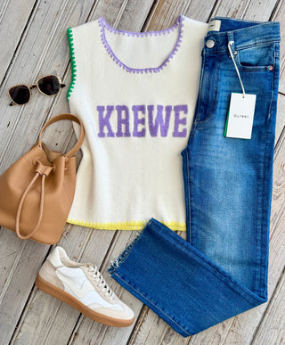 KREWE knit tank