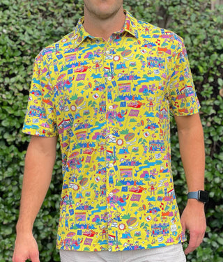 ALON  Men's Fairgrounds Performance Button Down