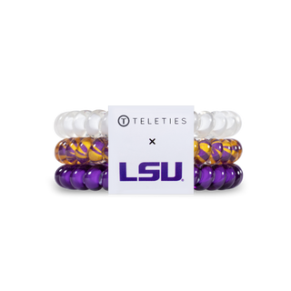 Spiral Hair Coils | Small | LSU Hair Ties