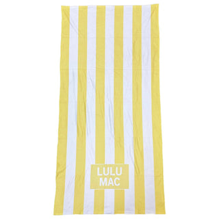 BT1413-Yellow Darby Beach Towel