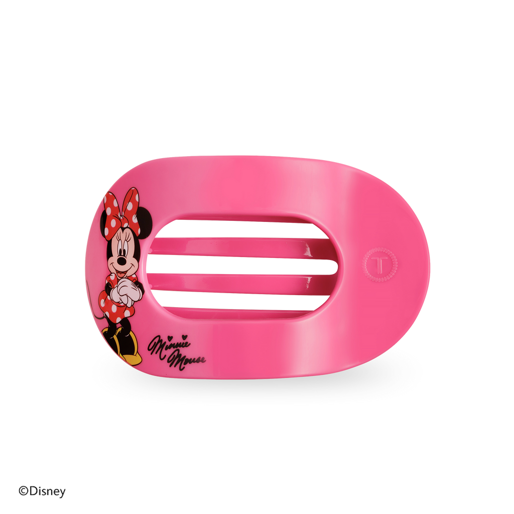 Flat Round Hair Clip | Medium | Minnie Mouse – Grace O'livia Boutique