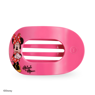 Flat Round Hair Clip | Large | Minnie Mouse