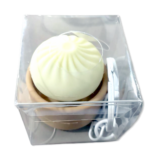 Fun Doh Dumpling Light-Up Click Fidget Keychain -