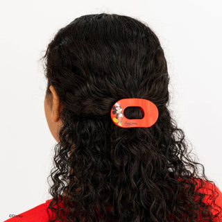 Flat Round Hair Clip | Tiny | Mickey Mouse