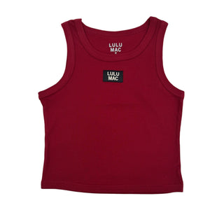 OG-TANK MAROON: MAROON / Small