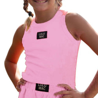 LM-KTK-1000 LIGHT PINK KIDS SOLID TANK: LIGHT PINK
