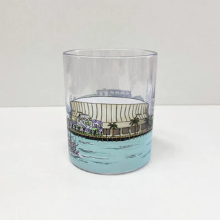 New Orleans Skyline Acrylic glasses