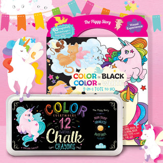 The Piggy Story - Unicorn Land Coloring Gift Set