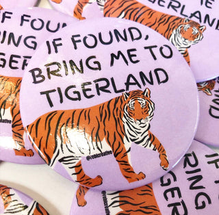 GAME DAY BUTTON- Tigerland